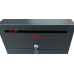 FixtureDisplays® Multi Purpose Mailbox Black Drop Box Suggestion Box Locking Collection Box Donation Box, Wall Mountable 15133-NEW STYLE